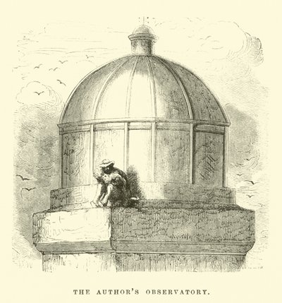 Das Observatorium des Autors von Edouard Riou